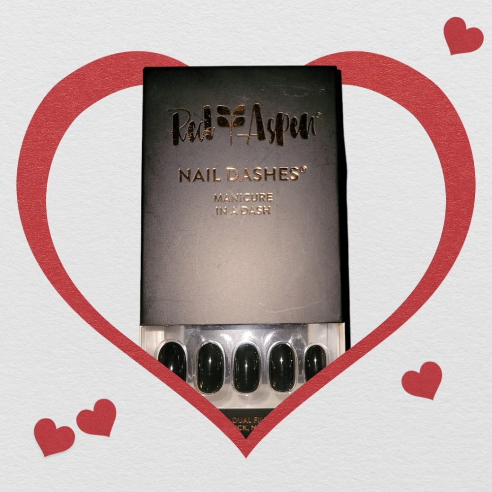NIB Red Aspen Nails Allison's Little Black Dress